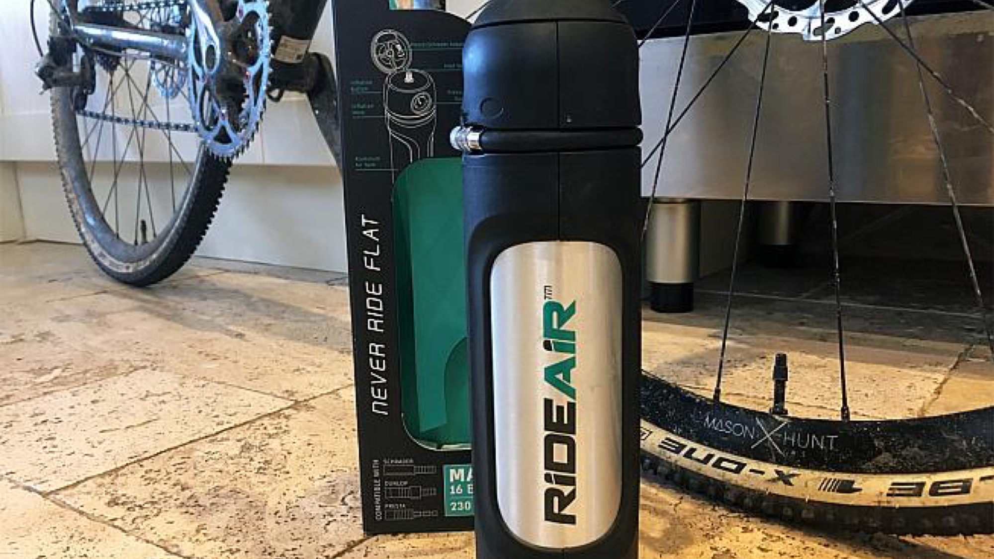RIDEAIR REVIEW: TUBELESS SALVATION IN A CAN